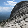 The backside (north face) of High Eagle Dome from the base of the Talon.