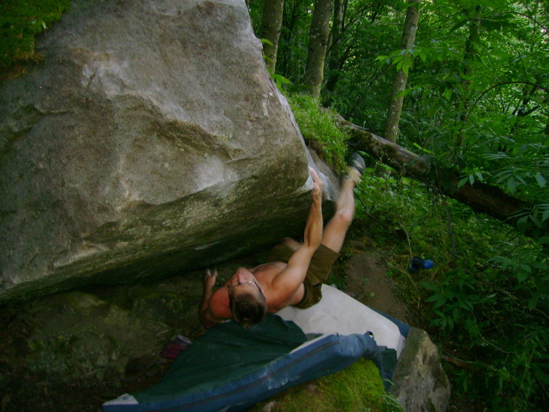 Nate throwing to the pinch