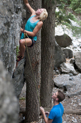 Rio and Josh on the lower part of Warthog.