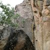 Black Tower Crack (5.7), Castle Rock