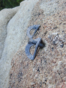 Bolts at the top of Knightline on July 31, 2010.