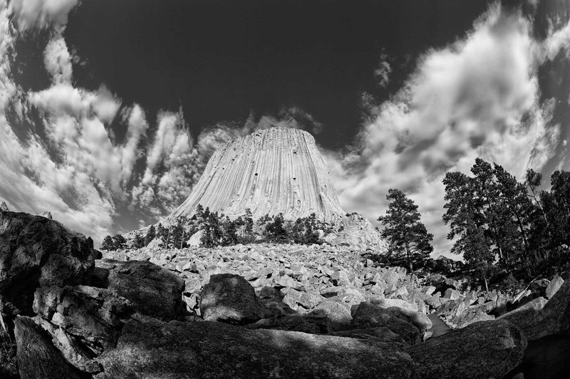 Devils Tower. West Face.