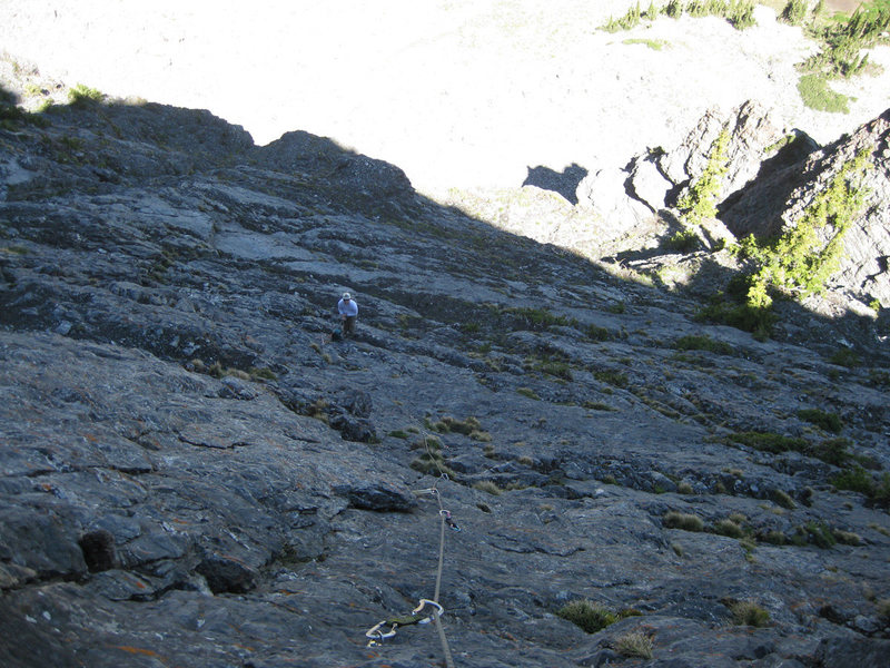 Looking down pitch 6.