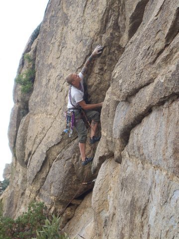 Caleb at the start