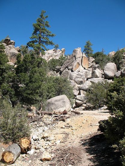 The Mine Shaft, Holcomb Valley Pinnacles 