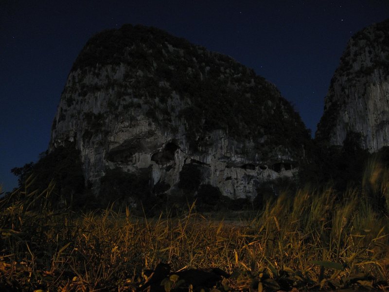 The climbing at 1 a.m.