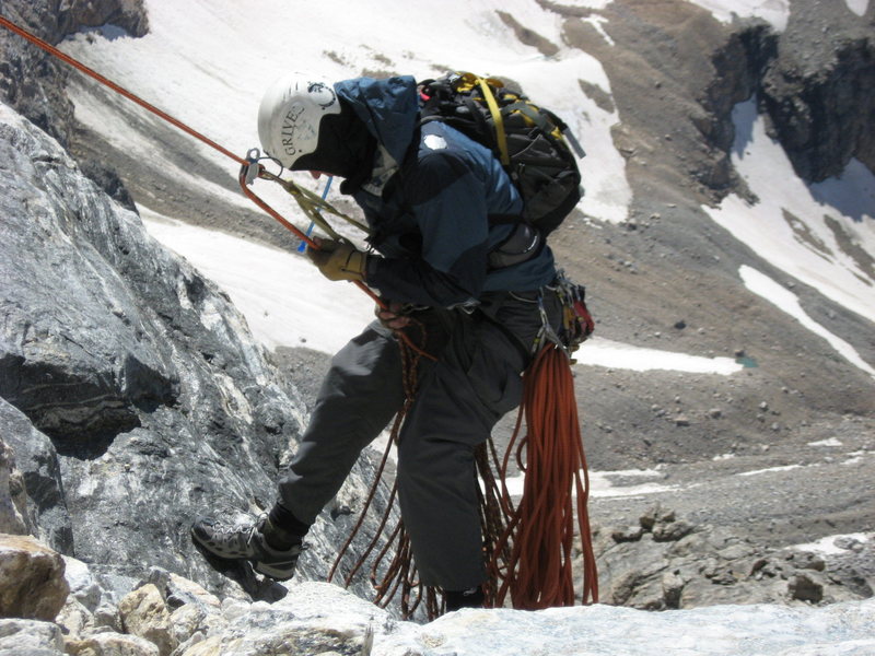 How to coil rope in slings for rappels