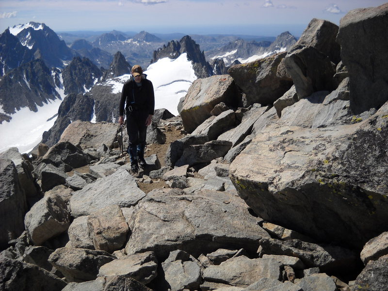 EJ, 50' from the Summit of Gannett