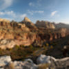 Capitol Reef from above Fruita