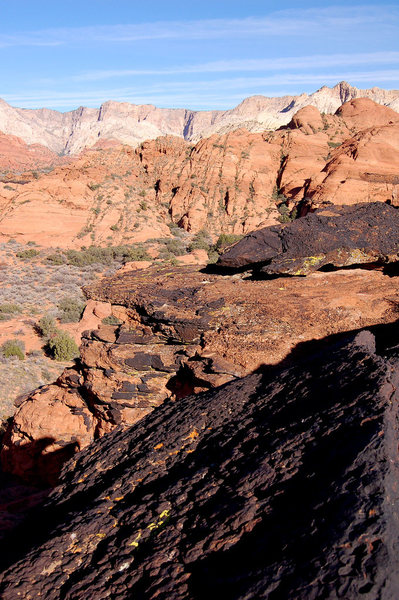 Rock in Snow Canyon