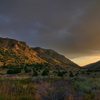 Sunrise in Sinks Canyon.