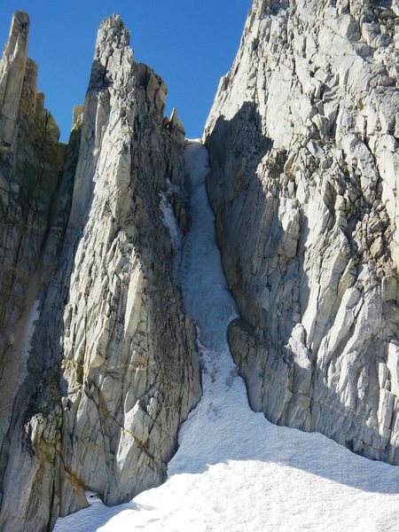 North Peak gully, Labor Day 2010