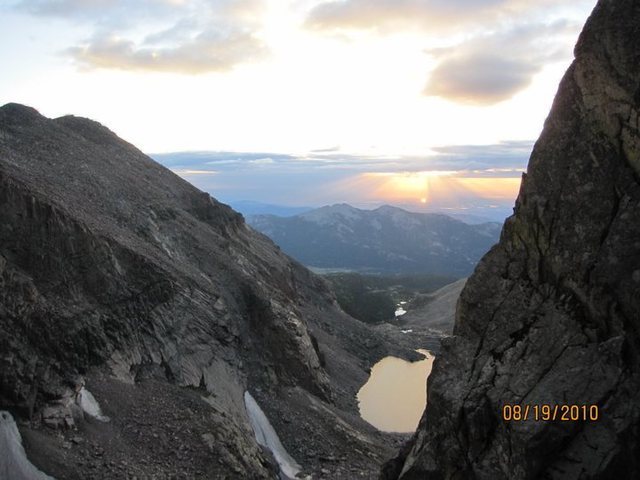 Dawn from the North Chimney