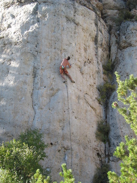 Nearing the crux of Gun Street Girl.