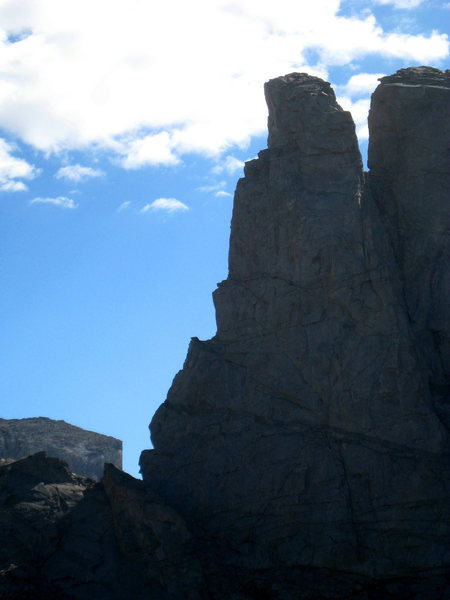 Lost Temple Spire from the West.