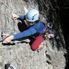 Diane topping out above the horn.