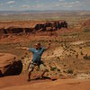 niku at the top of ecco pinnacle