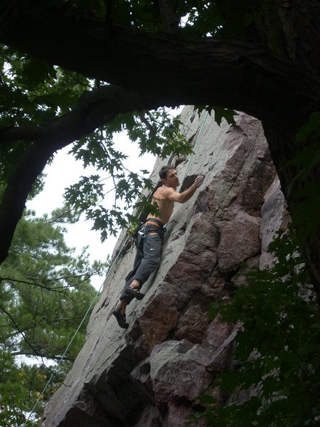 Remo, past crux, post wobble.