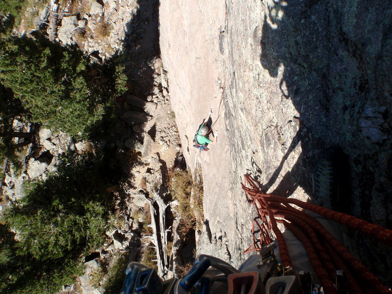 Looking down at the 5.8 slab start with little to no good pro on it. 