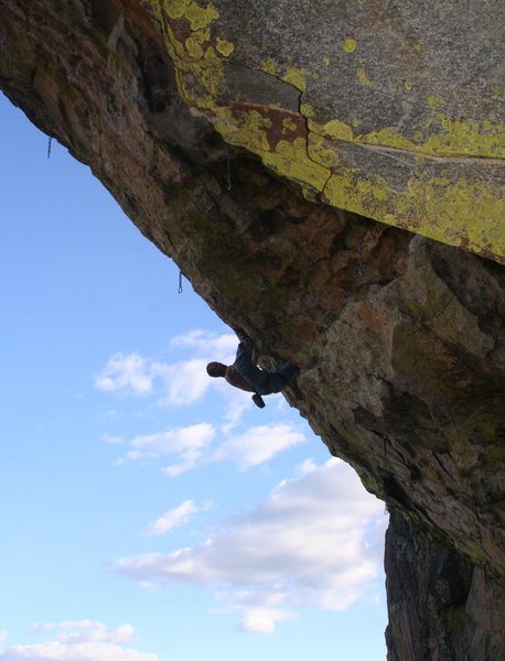 on the second crux