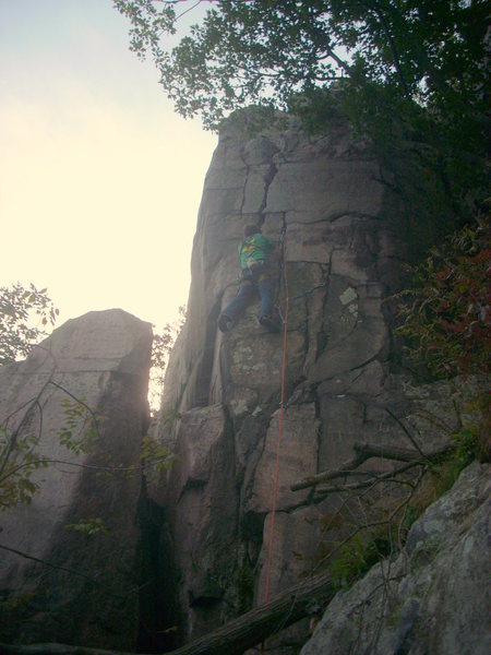 Getting into the crux.