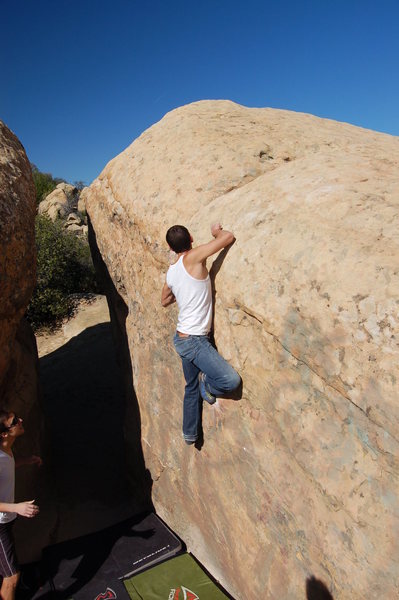 Bouldering at Lizard's Mouth