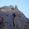 The excellent 5.9 crack on pitch 2.<br>
