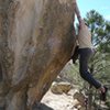The Cube, V5 in Ute Valley Park, CO