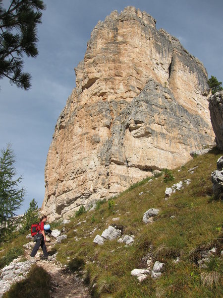 The Southeast Face above the Rifugio