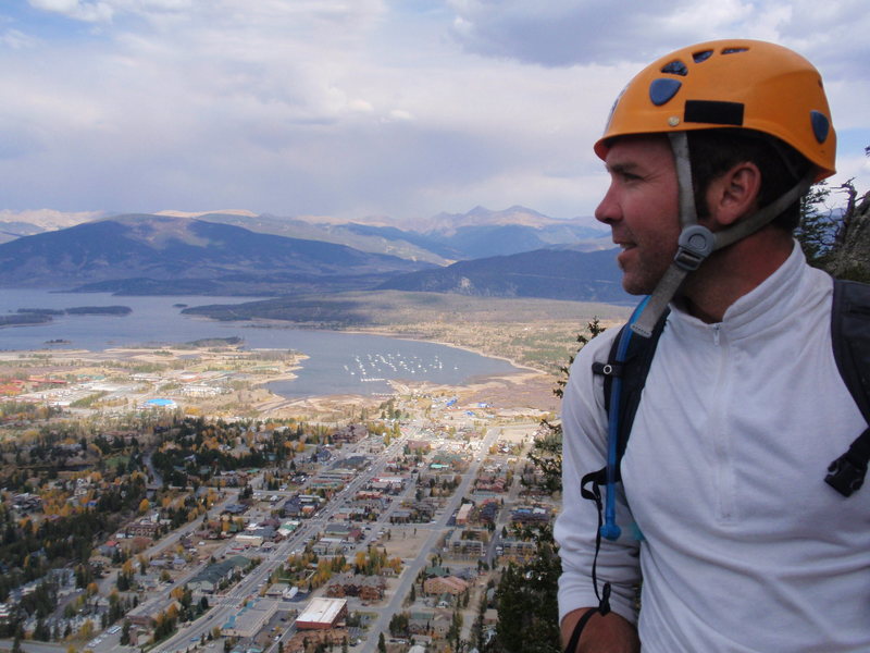 On the Arete looking East.