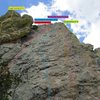 self-made topo of Gumby Wall