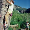 The Weller brothers at the Mine Boulders in the mid '80s.