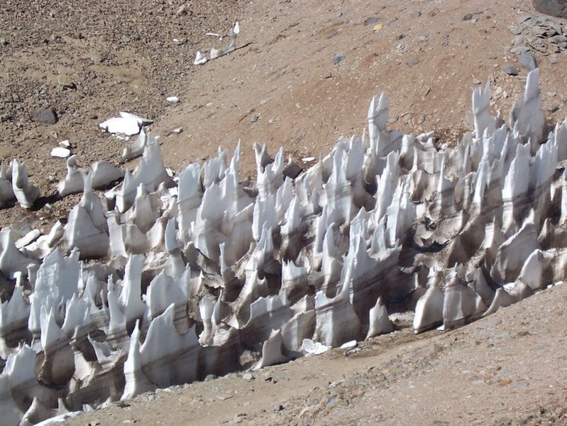 Penitentes, by camp 1