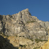 Squaw Peak from the Black Rose area in Rock Canyon.