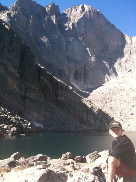 Chasm Lake, October 3.