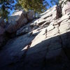 Looking up Box Canyon.