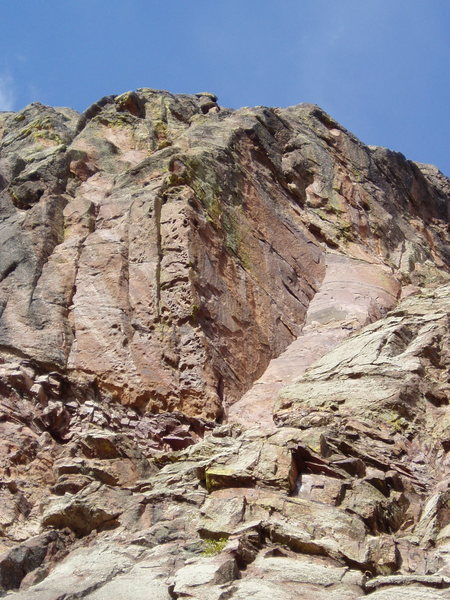 The huecoed Mausoleum arete.