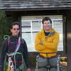 Jon and I at the trailhead for Lumpy Ridge.