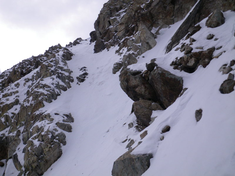 16-October-2010: final chute to summit