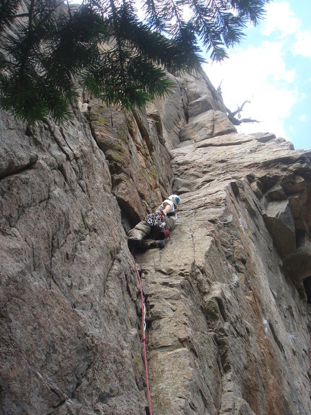 Brett leading the Old Dihedral.