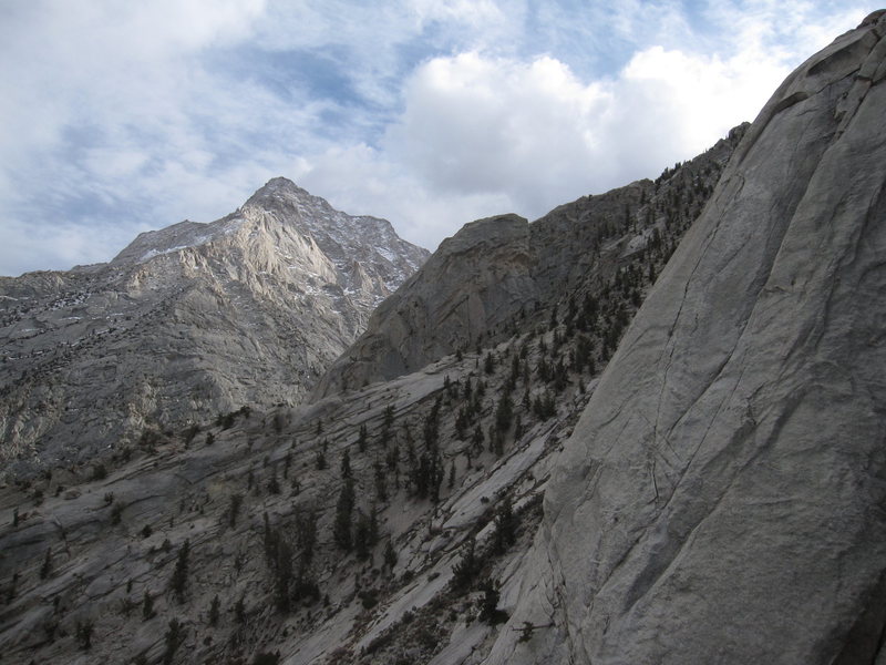 View looking south from Candlelight Buttress.