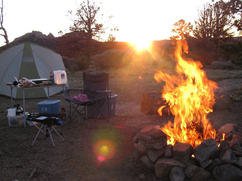 Best camping spot in Vedauwoo