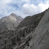 View looking south from halfway up the Candlelight Buttress.