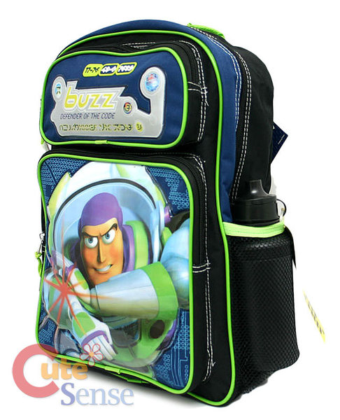 Toy story pack complete with extra compartment for your headlamp, Clif bars, and lunch money.