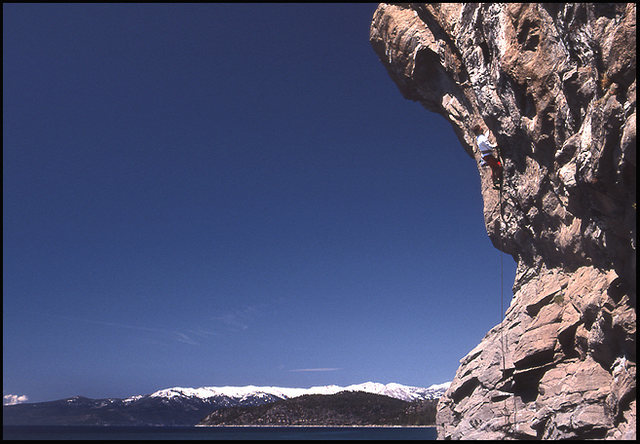 Over The Falls, Cave Rock, now closed.<br>
Photo by Blitzo.