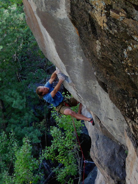 Dan Schwarz onsighting Chasing Dragons .12-, Flagstaff, AZ