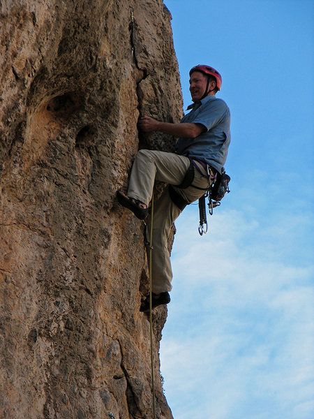 "Hope this flake doesn't come off..."<br>
<br>
Photo by Zane.