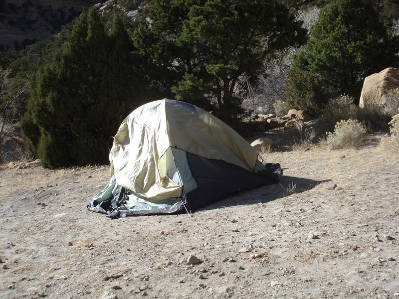 the winds broke 2 of our tent poles