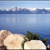 Lake Tahoe from Cave Rock State Park.<br>
Photo by Blitzo.