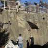 Group top-out in the Boneyards.